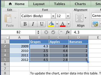 excel tutorial for mac 2011
